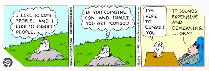 dilbert consulting stereotypes