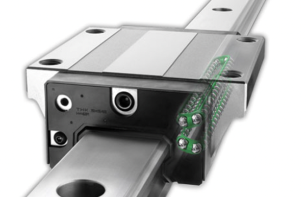 THK Linear Motion guide: THK Manufacturing of America produces customer specific linear motion guides for the machine tool industry