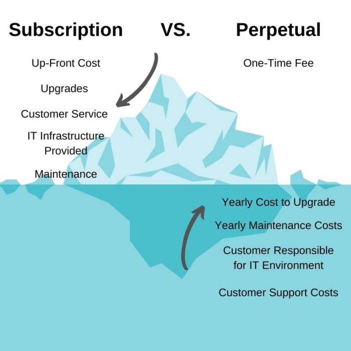 Iceberg Subscription vs. Perpetual License 700x700 1