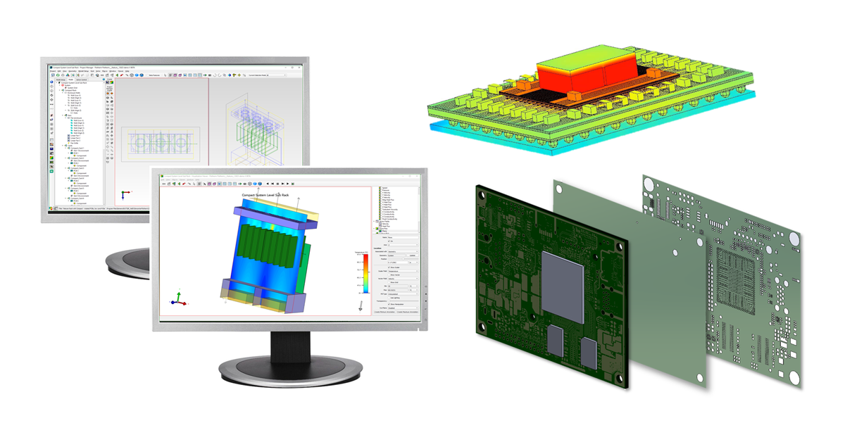Simcenter Flotherm and Flotherm XT 2210 software release in 2022 - electronics cooling simulation software